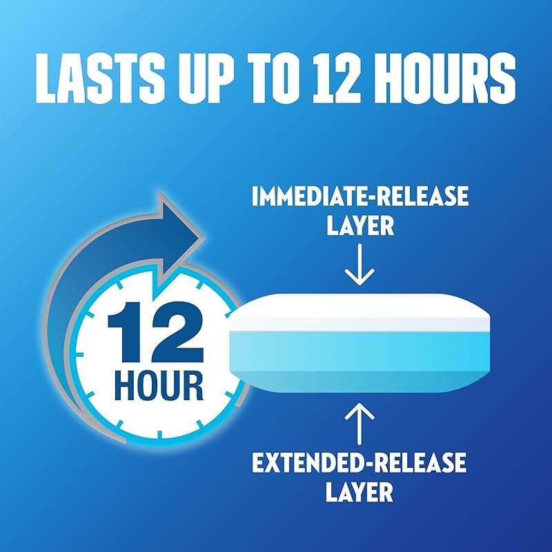 Mucinex 12 Hour 600 mg Guaifenesin Extended-Release Tablets for Excess Mucus Relief, Expectorant Aids Excess Mucus Removal, Chest Congestion Relief, 20 Bi-Layer Tablets - Image 5