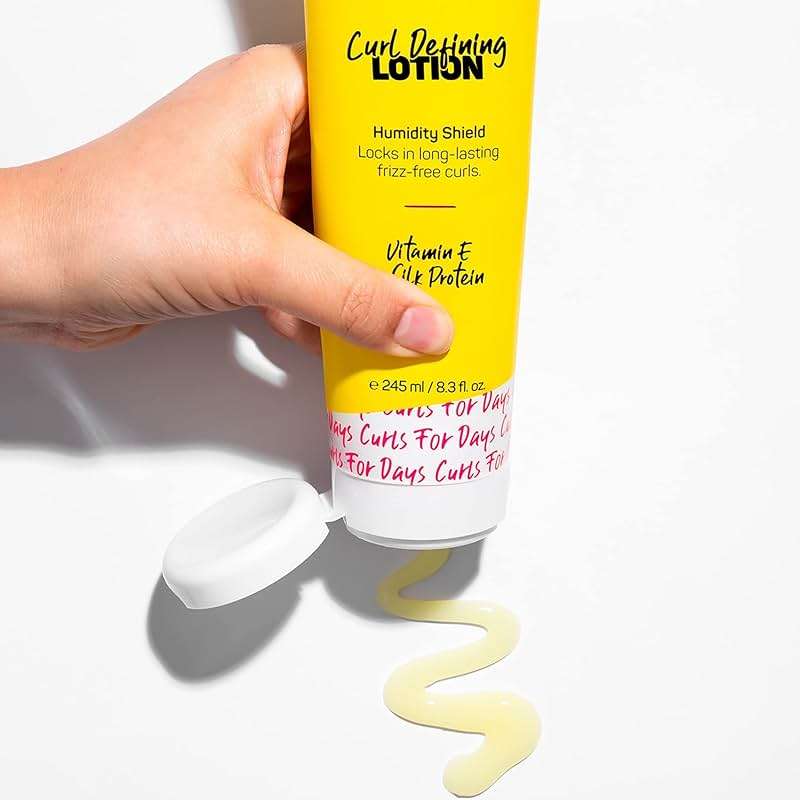Marc Anthony Curl Defining Hair Styling Lotion for Curly Hair, Strictly Curls - Long Lasting Moisturizing Lightweight Gel for Maximum Curl Definition, Bounce & Shine - Styling Product Reduces Frizz - Image 8