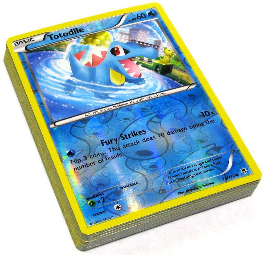 Pokemon Random Reverse Foil Single Cards, Lot of 25 - Image 1