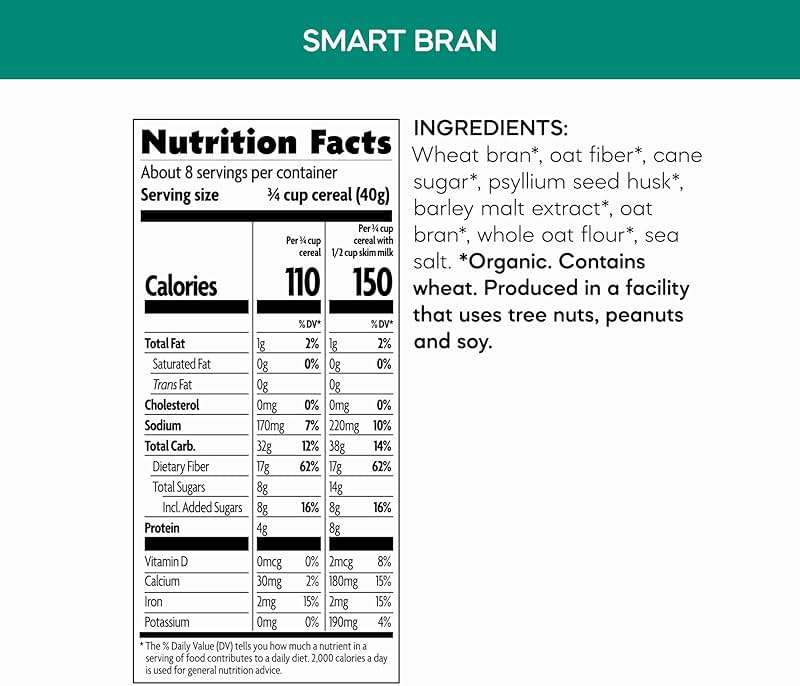 Nature's Path, Smart Bran Cereal, Organic, 10.6 Oz - Image 5