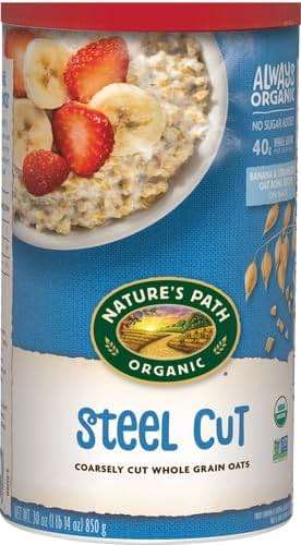 Nature's Path Organic Steel Cut Oats Oatmeal, 30 oz (Pack of 1), Non-GMO - Image 5