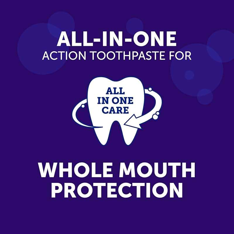 ARM & HAMMER Complete Care Toothpaste, Teeth Whitening Toothpaste, Fluoride, Whole Mouth Protection, Fresh Mint Flavor, 6.0 oz (Pack of 1) - Image 6