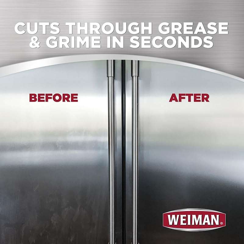 Weiman Stainless Steel Cleaner, 30 Count Wipes, Anti-Fingerprint, Removes Grease, Water Spots, Streaks & Residue, Polishing Cleaner Safe for Appliances, Chrome, Sinks & Grill Exteriors - Image 5