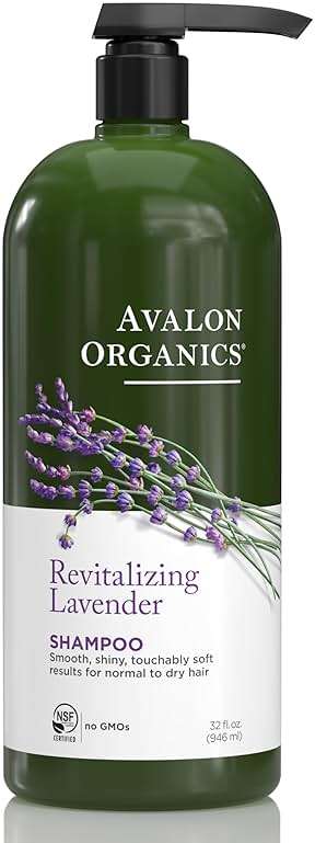 Avalon Organics Revitalizing Lavender Shampoo, 32 oz - Image 1