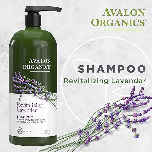 Avalon Organics Revitalizing Lavender Shampoo, 32 oz - Image 3