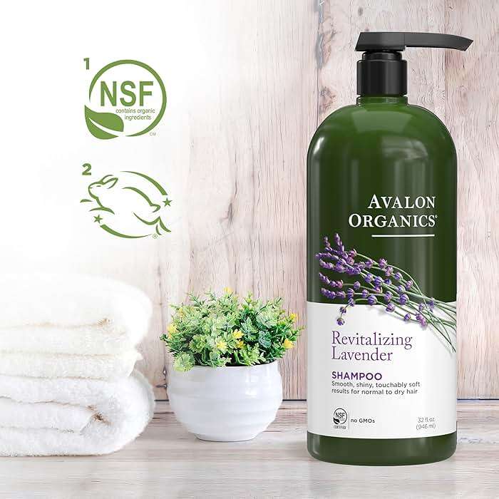 Avalon Organics Revitalizing Lavender Shampoo, 32 oz - Image 7