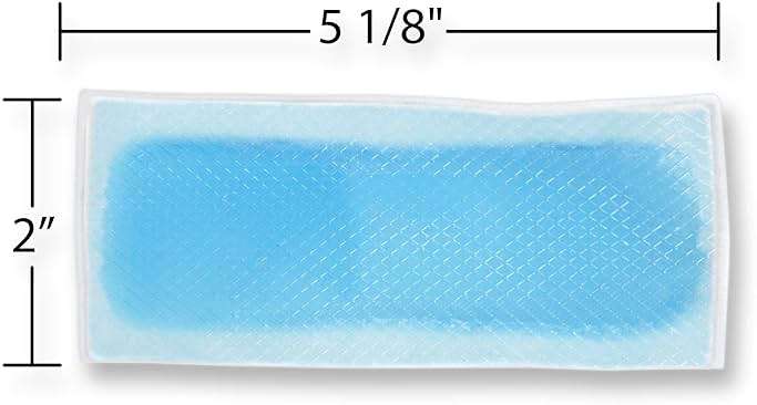 BeKOOOL Migraine Gel Sheets - 4 Count - Image 4