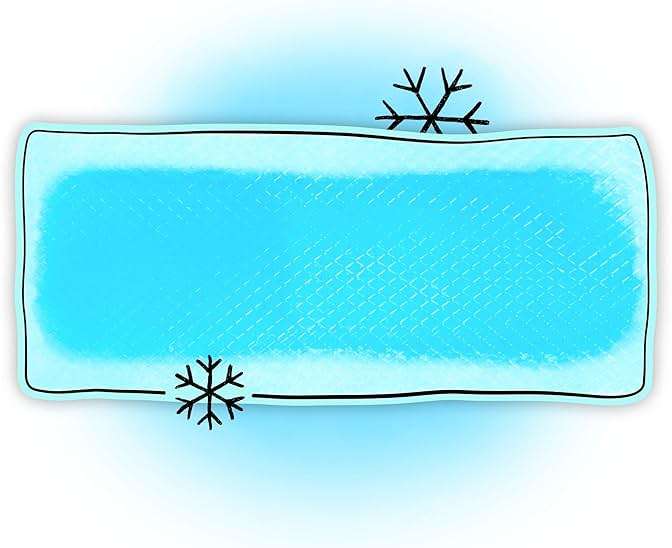 BeKOOOL Migraine Gel Sheets - 4 Count - Image 6