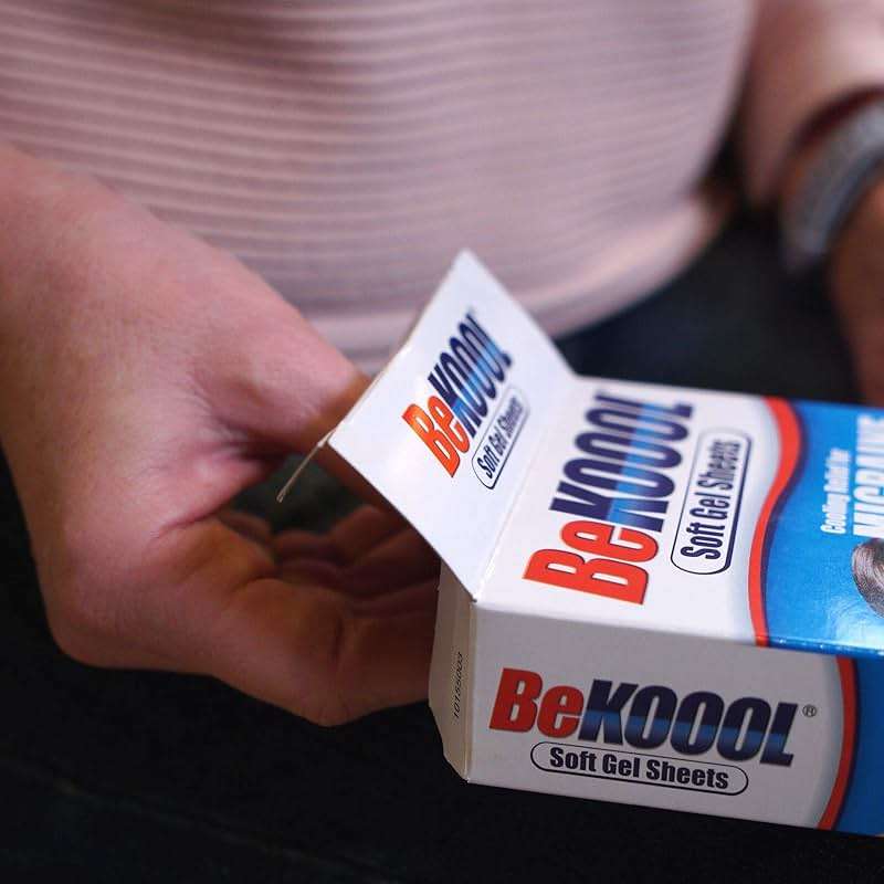 BeKOOOL Migraine Gel Sheets - 4 Count - Image 8