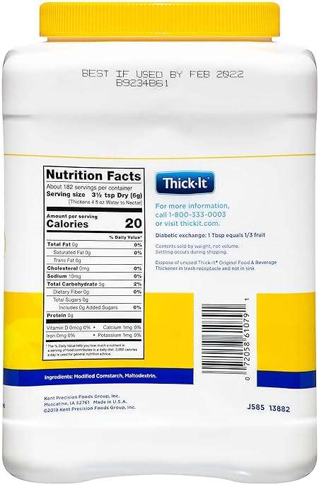 Thick-It Original Food Beverage Thickener Canister, 36 Oz - Image 3