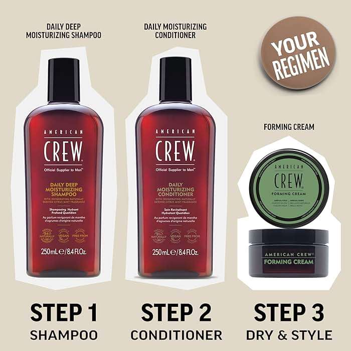 American Crew Men's Hair Texture Lotion, Lightweight, Light Hold for Fine & Thin Hair, Natural Finish & Low Shine, 8.4 fl oz - Image 6