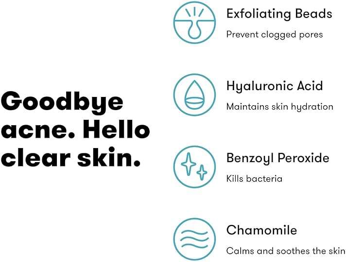 Proactiv Acne Cleanser - Benzoyl Peroxide Face Wash and Acne Treatment - Daily Facial Cleanser and Hyularonic Acid Moisturizer with Exfoliating Beads - 60 Day Supply, 4 Fl Oz - Image 5