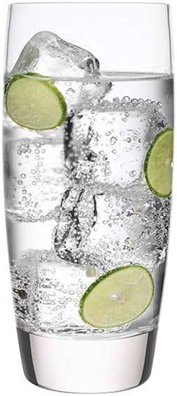 Luigi Bormioli Michelangelo 20 oz Beverage Glasses - Large Capacity, Crystal-Clear Design - Fine Laser-Cut Rims, Ideal for Various Beverages, Dishwasher Safe, Made in Italy (Set of 4) - Image 5