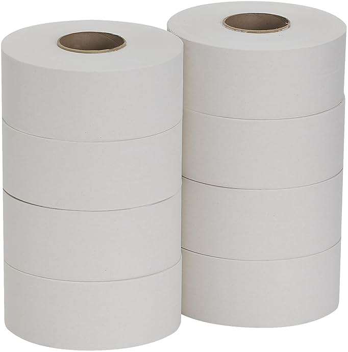 Georgia-Pacific Pacific Blue Basic 1-Ply Jumbo Jr. 9'' Toilet Paper by GP PRO (GEORGIA-PACIFIC), 13718, 2,000 Linear Feet Per Roll, 8 Rolls Per Case - Image 4