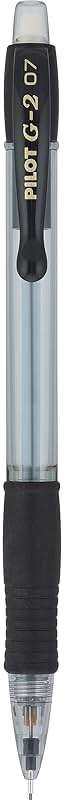 Pilot G2 0.7 Mechanical Pencils with Erasers, 0.7mm HB Lead, Black Accents, Mechanical Pencils Bulk Pack of 12 - Image 3