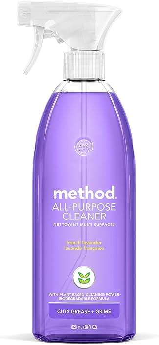 Method All-Purpose Cleaner Spray, French Lavender, Perfect for Most Counters, Tiles and More, 28 Fl Oz, (Pack of 1) - Image 1