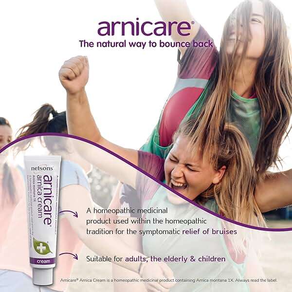 Nelsons Arnicare, Arnica Cream, Homeopathic Remedies, for Bruise Relief, Apply to Skin, Suitable for Adults, The Elderly & Children, 50 gr - Image 3