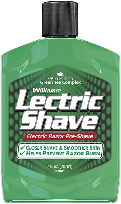 Williams Lectric Shave, Electric Razor Pre-Shave, 7 Ounce - Image 1