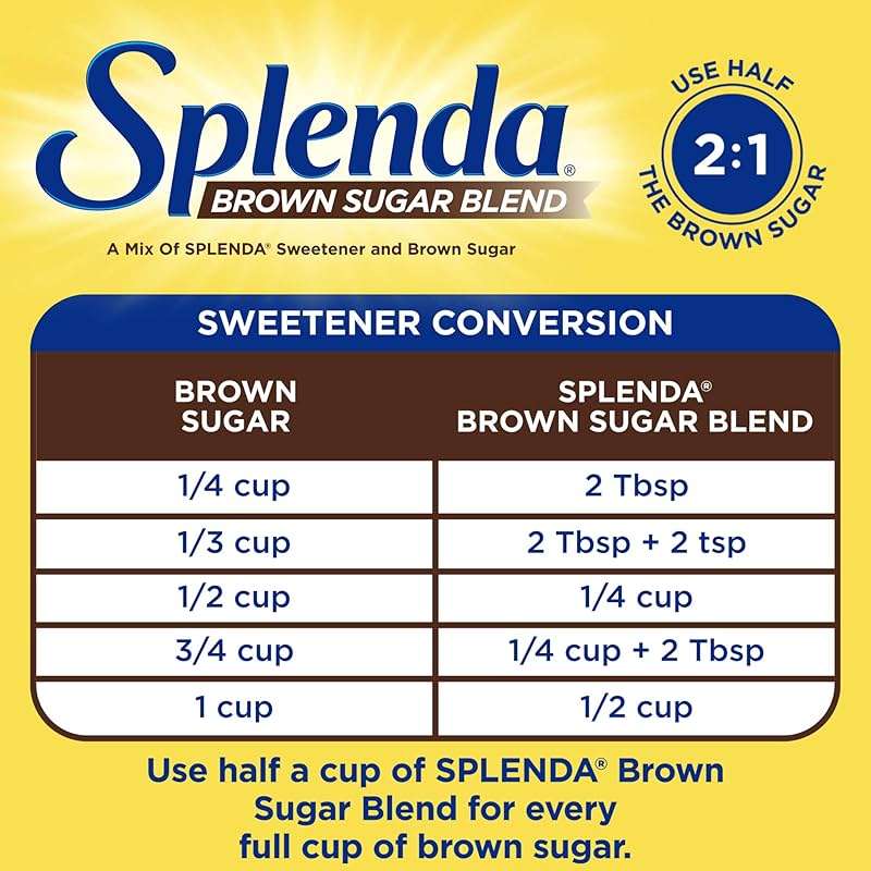 SPLENDA for Baking, 1 Pound Bag Brown Sugar Blend 16 Ounce - Image 3