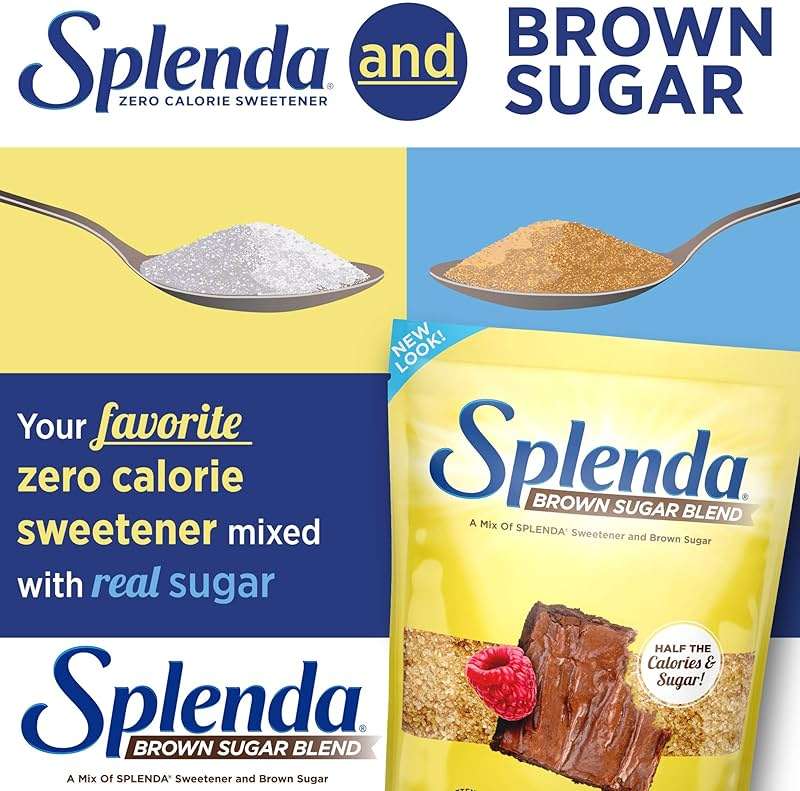 SPLENDA for Baking, 1 Pound Bag Brown Sugar Blend 16 Ounce - Image 4