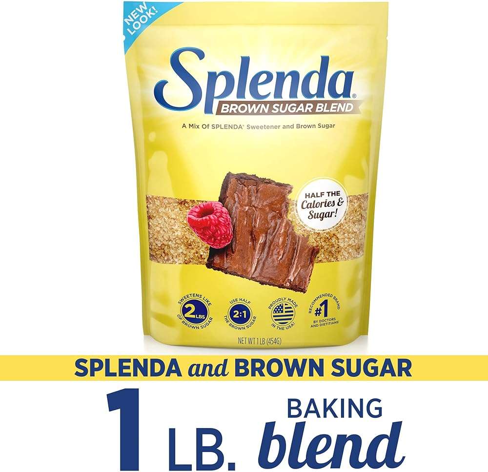 SPLENDA for Baking, 1 Pound Bag Brown Sugar Blend 16 Ounce - Image 8