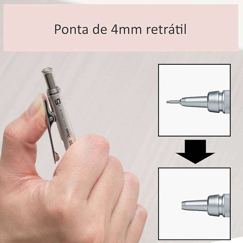 Pentel Graph Gear 1000 Mechanical Pencil, 0.5mm (PG1015) - Image 6