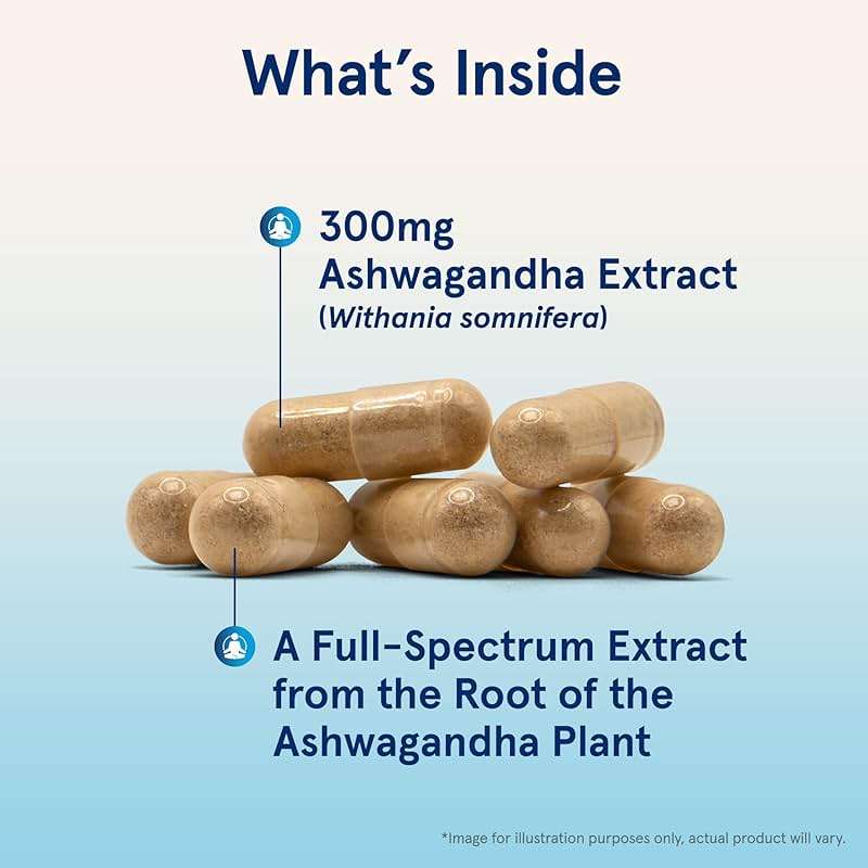 Jarrow Formulas Ashwagandha Capsules, 300 mg Supplement Supports Normalized Resistance to Mental and Physical Stress, 120 Veggie Capsules, 60 Day Supply - Image 3