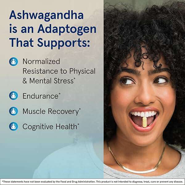 Jarrow Formulas Ashwagandha Capsules, 300 mg Supplement Supports Normalized Resistance to Mental and Physical Stress, 120 Veggie Capsules, 60 Day Supply - Image 4