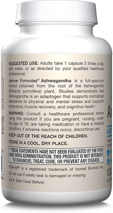 Jarrow Formulas Ashwagandha Capsules, 300 mg Supplement Supports Normalized Resistance to Mental and Physical Stress, 120 Veggie Capsules, 60 Day Supply - Image 9
