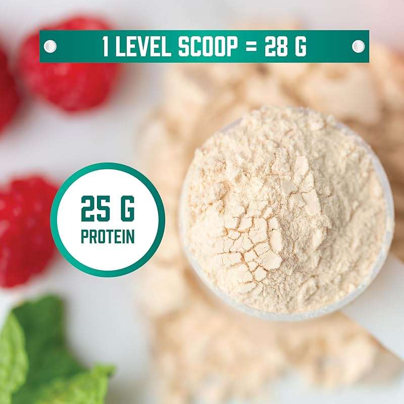 NOW Foods Sports Nutrition, Whey Protein Isolate, 25 g With BCAAs, Unflavored Powder, 1.2-Pound - Image 3