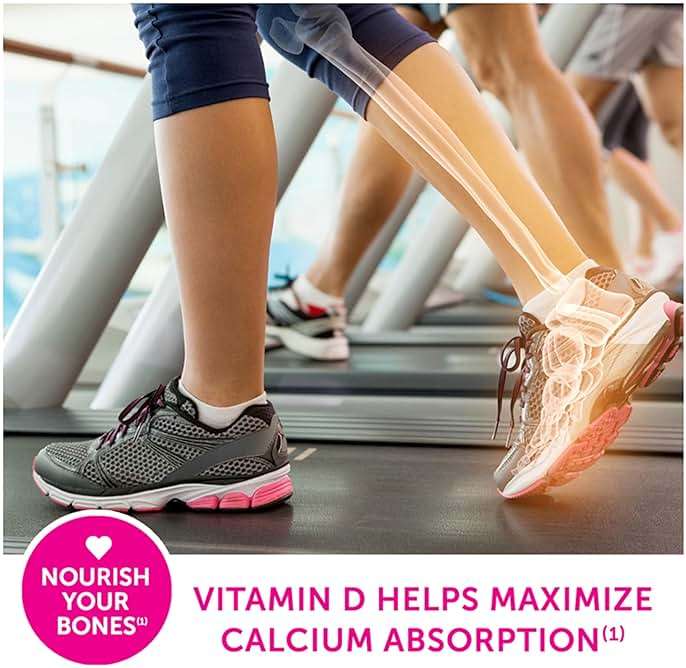 Caltrate 600 Plus D3 Calcium and Vitamin D Supplement Tablets, Bone Health Supplements for Adults - 200 Count - Image 4