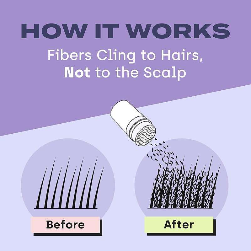 Toppik Hair Building Fibers, Fill In Fine or Thinning Hair Instantly Thicker, Fuller Looking Hair 9 Shades,4 size options - Image 7