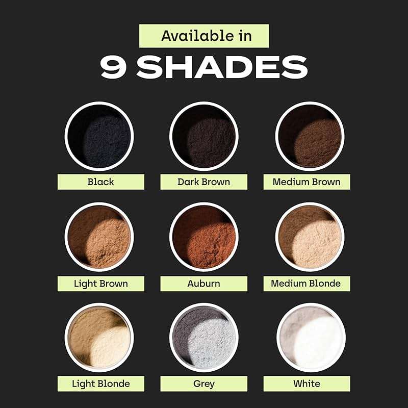 Toppik Hair Building Fibers, Fill In Fine or Thinning Hair Instantly Thicker, Fuller Looking Hair 9 Shades,4 size options - Image 8