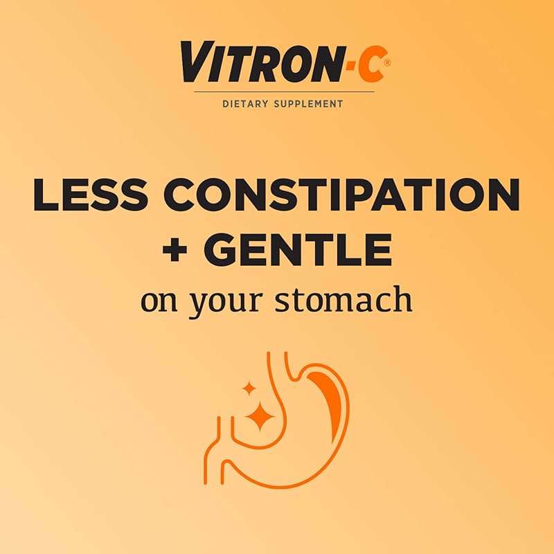Vitron-C High Potency Iron Supplement with 125 mg Vitamin C, 60 Count - Image 7