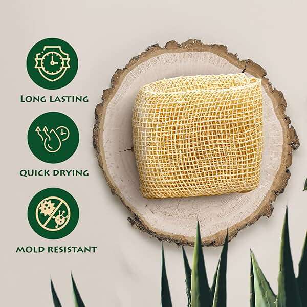 Ayate Washcloth, Face & Body Exfoliating Wash Cloth for Shower, Body Loofah Alternative, Scrub Towel, Resists Mold, Made from Agave Fiber - Image 7