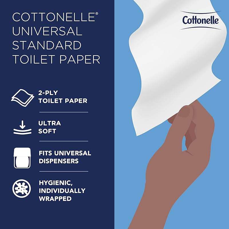 Cottonelle Professional Standard Roll Bulk Toilet Paper (17713), 2-Ply, White (60 Rolls of 451 Sheets, 27,060 Sheet Total) - Image 5