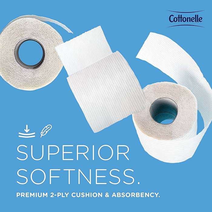 Cottonelle Professional Standard Roll Bulk Toilet Paper (17713), 2-Ply, White (60 Rolls of 451 Sheets, 27,060 Sheet Total) - Image 8