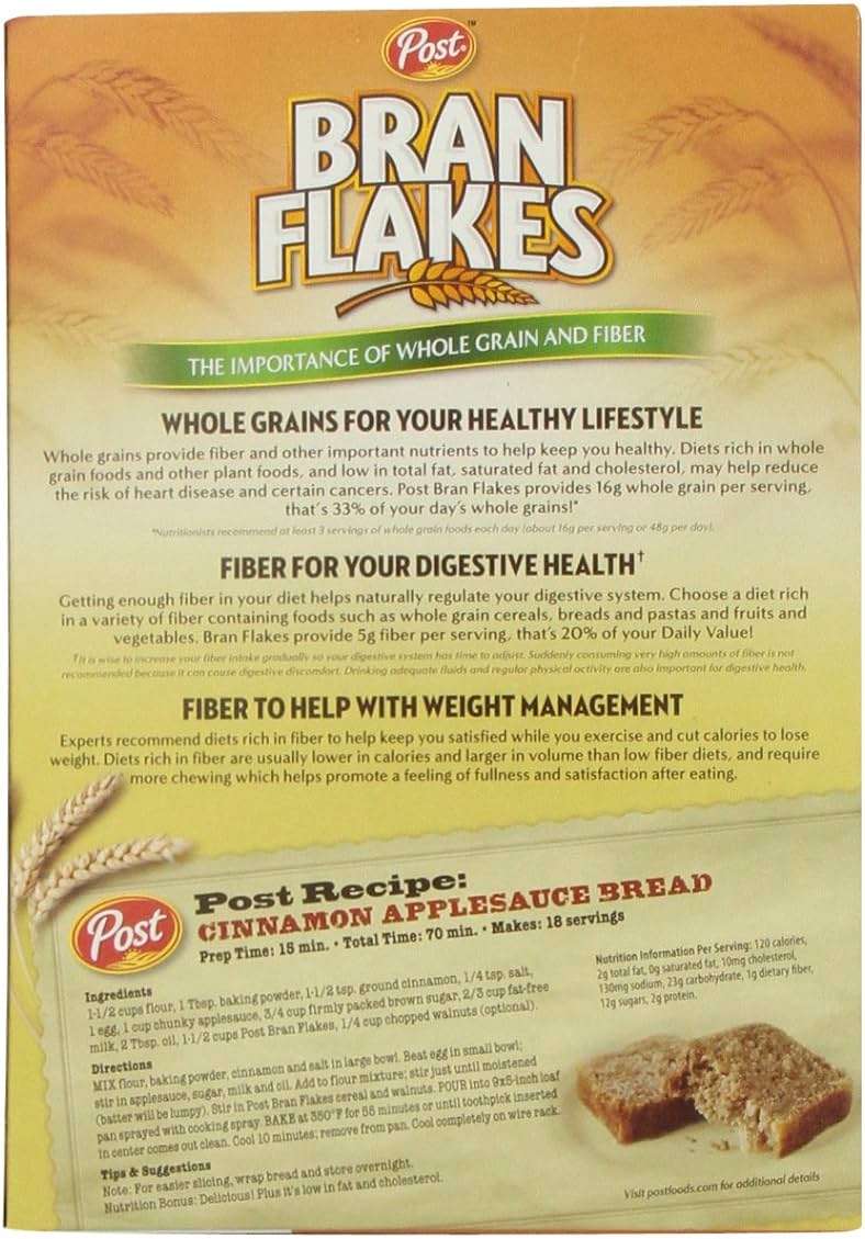 Post Bran Flakes Cereal, 16 oz - Image 4