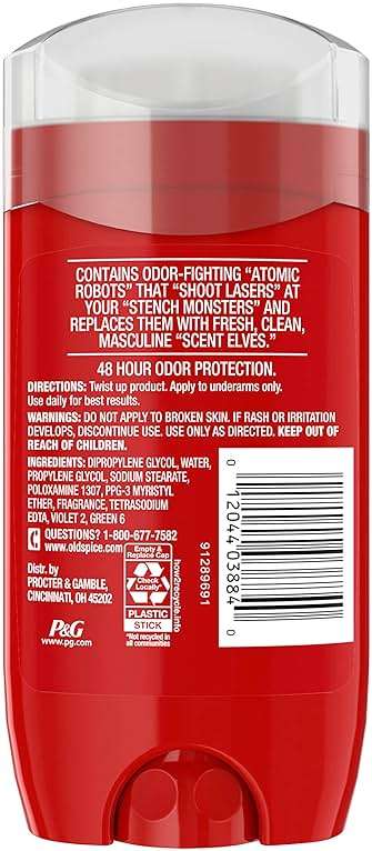 Old Spice High Endurance Deodorant for Men, Aluminum Free, Fresh Scent, 3.0 oz - Image 7