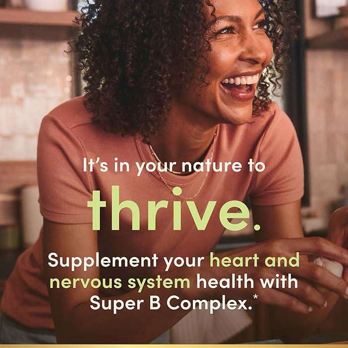 Nature's Bounty Super B Complex Vitamins with Vitamin C & Folic Acid, Vitamins for Immune & Cellular Energy Support, 150 Tablets - Image 4
