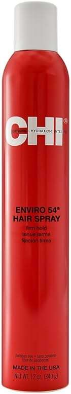 CHI Enviro 54 Hairspray, Firm Hold, Lightweight Spray Finishes & Secures Hairstyles, Sulfate, Paraben & Gluten-Free, 12 Oz - Image 1
