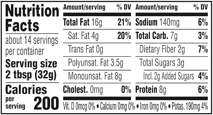 Smart Balance Omega Natural Peanut Butter, Creamy, 16 oz - Image 2