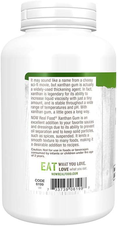 NOW Foods, Xanthan Gum Pure Powder, Kosher and Gluten-Free Natural Thickener, 6-Ounce - Image 3