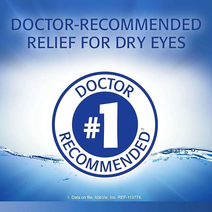 REFRESH OPTIVE Lubricant Eye Drops Artificial Tears, 0.5 fl oz (15 mL) - Image 2