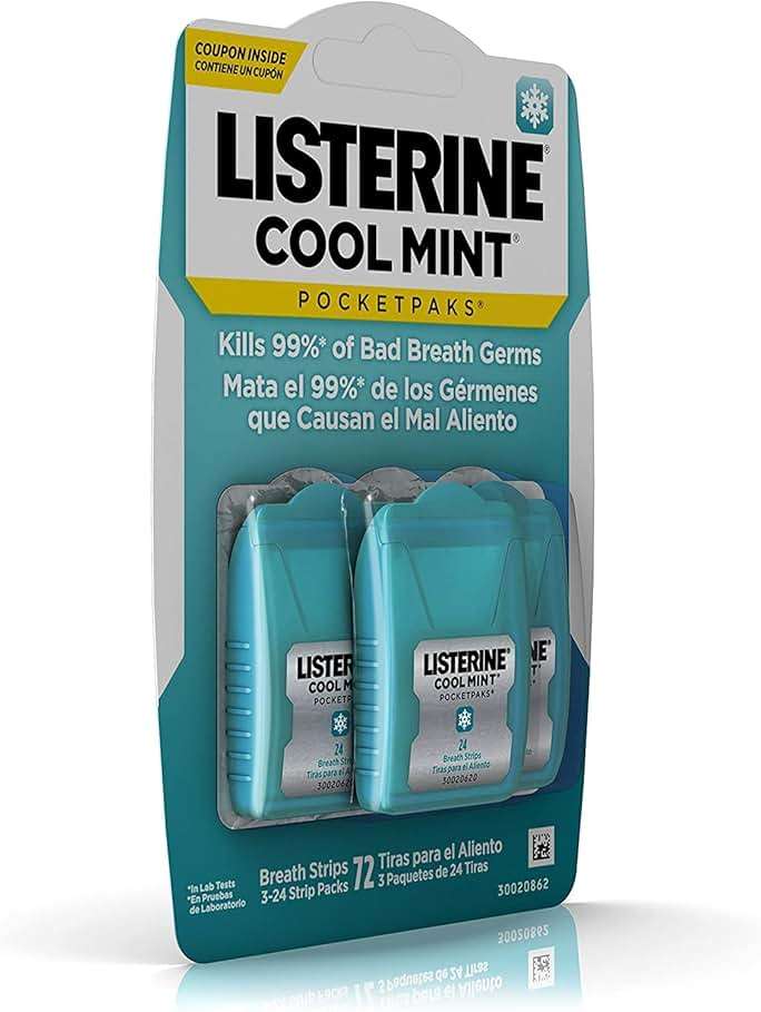 Listerine Cool Mint Pocketpaks, 24 count (pack of 6) - Image 6