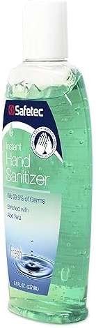 17350- Safetec Fresh Scent Instant Hand Sanitizer 4oz. Flip-top Bottle - Image 4