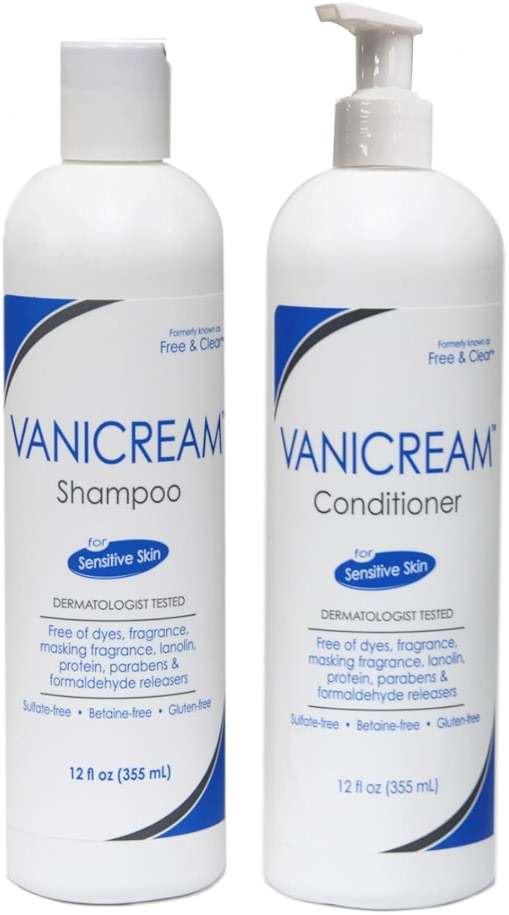 Vanicream Set, includes Shampoo-12 Oz and Conditioner-12 Oz - One each. - Image 1