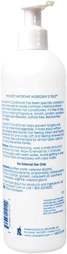 Vanicream Set, includes Shampoo-12 Oz and Conditioner-12 Oz - One each. - Image 5