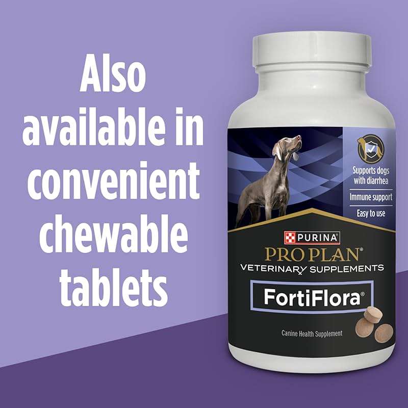 Purina Pro Plan Veterinary Supplements FortiFlora Dog Probiotic Supplement, Canine Nutritional Supplement - 30 ct. Boxes - Image 7