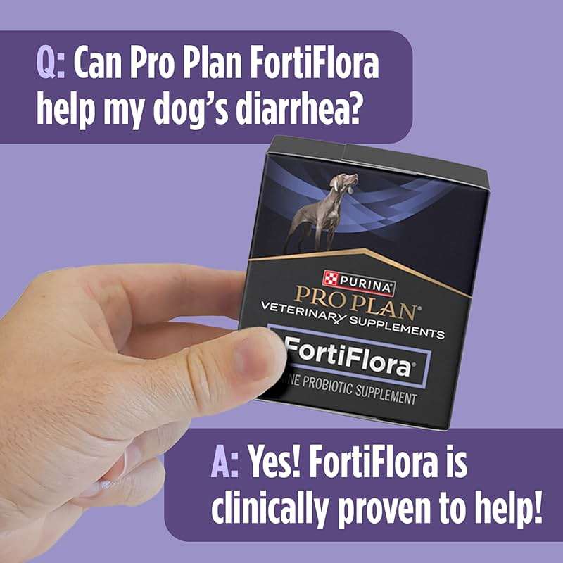 Purina Pro Plan Veterinary Supplements FortiFlora Dog Probiotic Supplement, Canine Nutritional Supplement - 30 ct. Boxes - Image 8